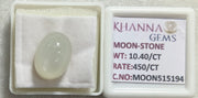 10.40/CT Moon Stone with Govt. Lab Certificate (MOON515194)