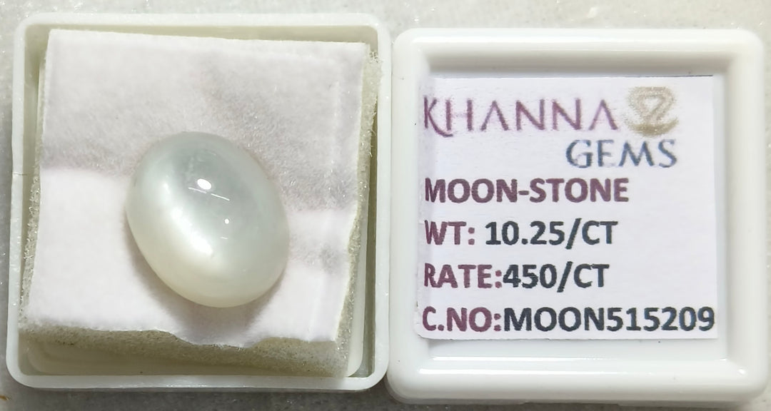 10.25/CT Moon Stone with Govt. Lab Certificate (MOON515209)