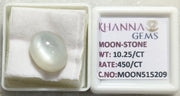 10.25/CT Moon Stone with Govt. Lab Certificate (MOON515209)
