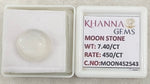 Load image into Gallery viewer, 7.40/CT Moon Stone with Govt. Lab Certificate (450)
