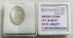 Load image into Gallery viewer, 8.40/CT Moon Stone with Govt. Lab Certificate-452545