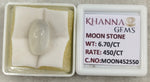 Load image into Gallery viewer, 6.70/CT Moon Stone with Govt. Lab Certificate (450)