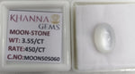 Load image into Gallery viewer, 3.55/CT Moon Stone with Govt. Lab Certificate