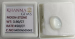 Load image into Gallery viewer, 3.90/CT Moon White Stone with Govt. Lab Certificate - 505062