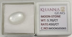 Load image into Gallery viewer, 5.70/CT Moon Stone with Govt. Lab Certificate-505065