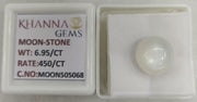 6.95/CT Moon Stone with Govt. Lab Certificate