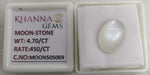 Load image into Gallery viewer, 4.70/CT Moon Gemstone of Premium Quality with Govt. Lab Certificate