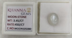 Load image into Gallery viewer, 3.45/CT Moon Stone with Govt. Lab Certificate