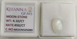 Load image into Gallery viewer, 4.10/CT Moon Stone with Govt. Lab Certificate