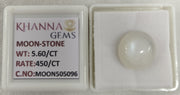 5.60/CT Moon Stone with Govt. Lab Certificate-505096