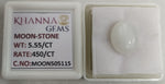 Load image into Gallery viewer, 5.55/CT Moon Stone with Govt. Lab Certificate
