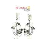 Load image into Gallery viewer, 7.70/GM Royal Moon Stone Earrings - G0054
