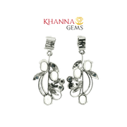 7.70/GM Royal Moon Stone Earrings - G0054