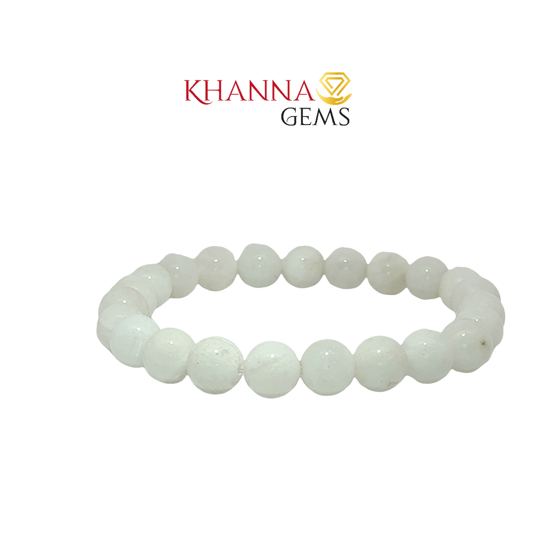 Premium Moonstone 8MM Round Gemstone Beads – NOO6008