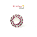 Load image into Gallery viewer, 5.21/GM  MOON STONE RUBY RING Earrings - G0576
