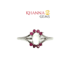 Load image into Gallery viewer, 2.00/GM  MOON STONE RUBY RING Earrings - G0577