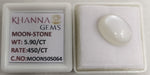 Load image into Gallery viewer, 5.90/CT Moon Stone with Govt. Lab Certificate
