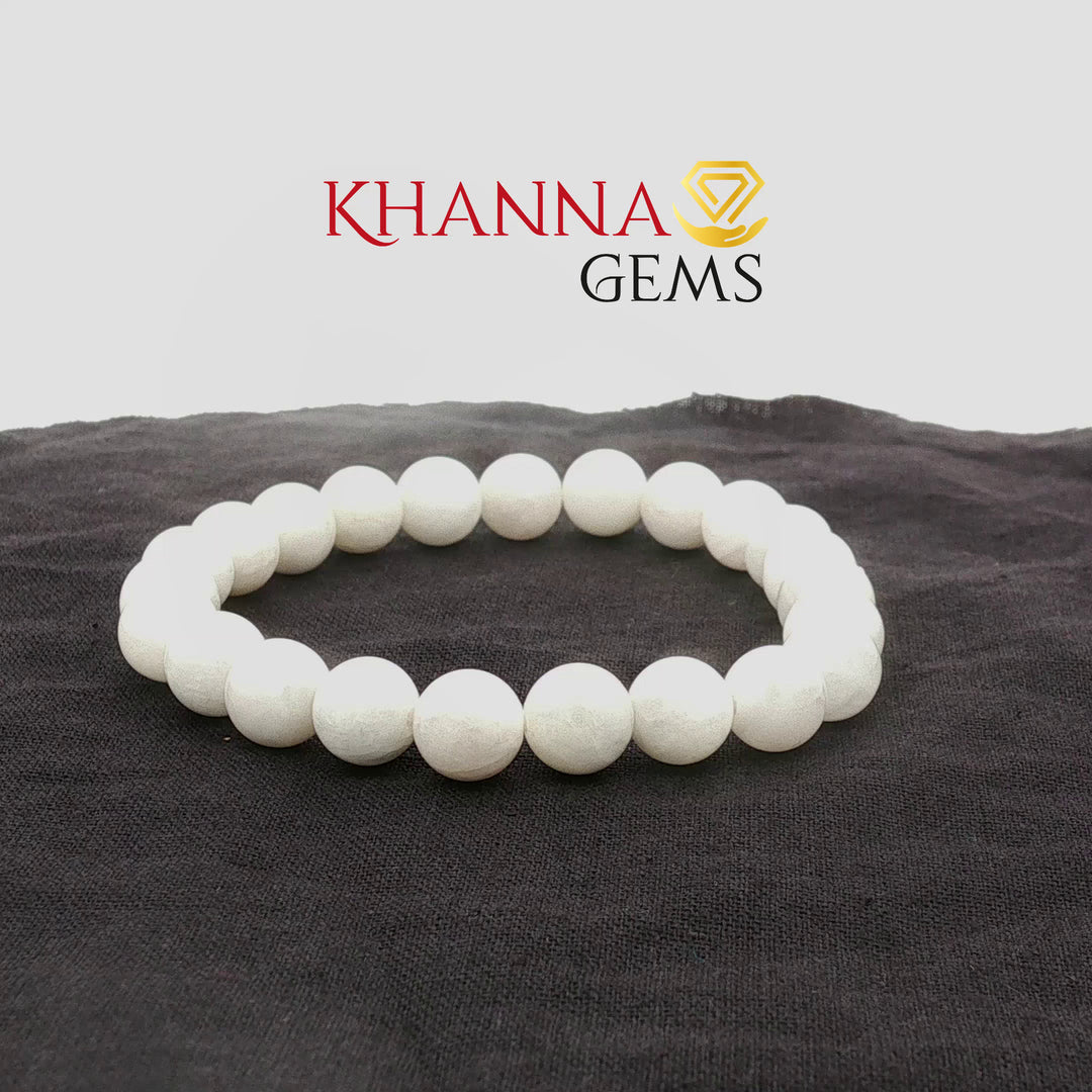 Natural Moon Stone Bracelet