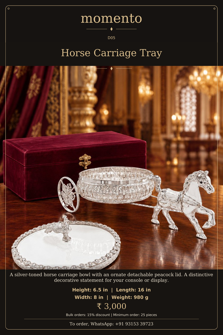 Horse Carriage Tray