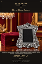 Load image into Gallery viewer, Floral Photo Frame