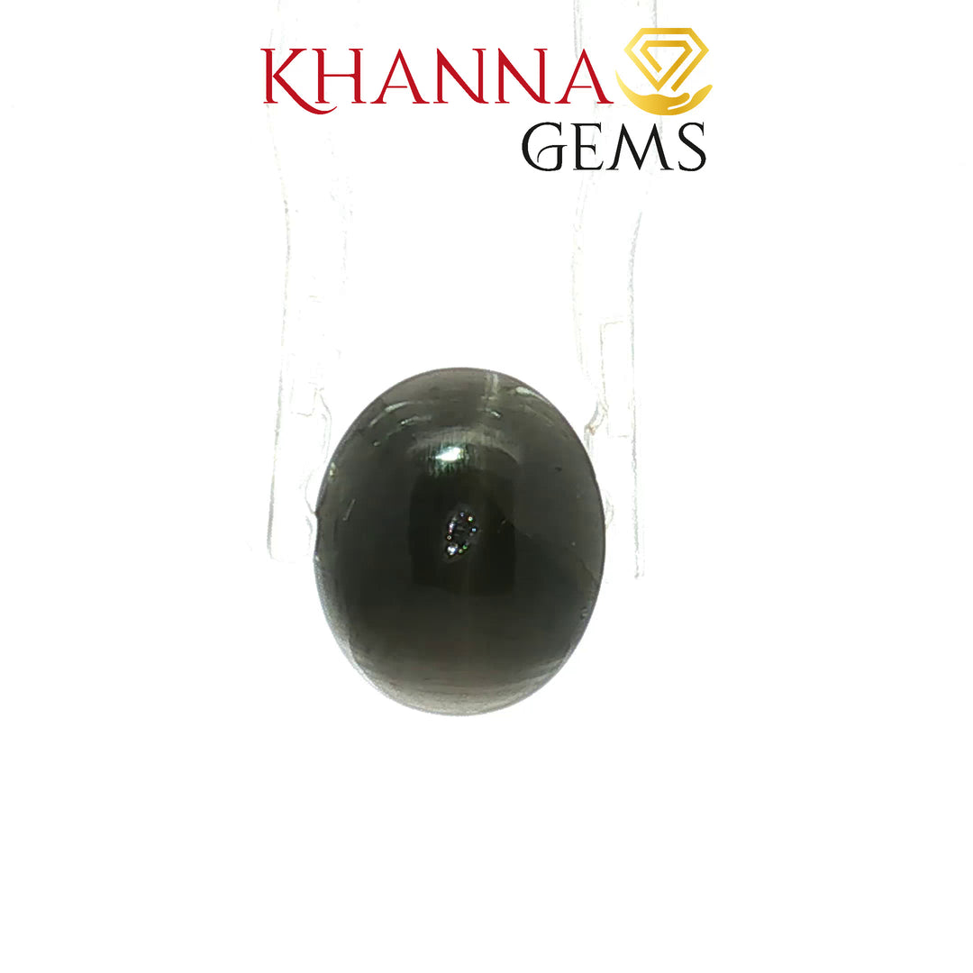 6.54/CT Natural Sillimanite Cat's Eye Stone With Govt. Lab Certificate-102898