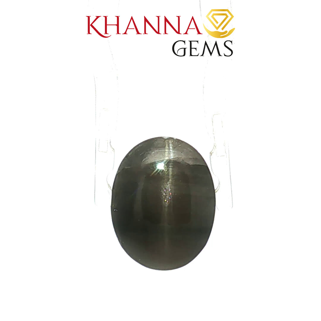 6.81/CT Natural Sillimanite Cat's Eye Stone With Govt. Lab Certificate-102910