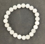 Load image into Gallery viewer, WHITE SNOW JADE BRACELET