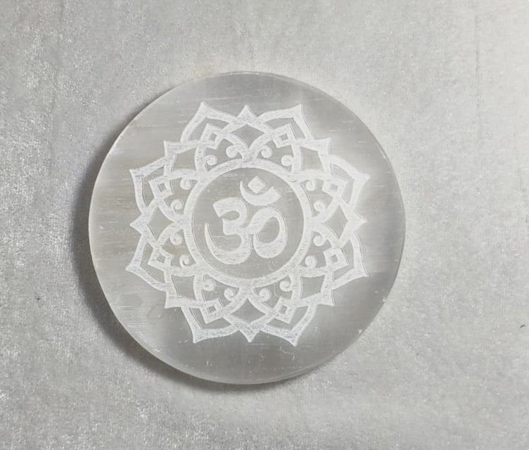 OM SELENITE CHARGING PLATE
