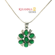 4.80/GM Onyx Zircon Pendent - N0065