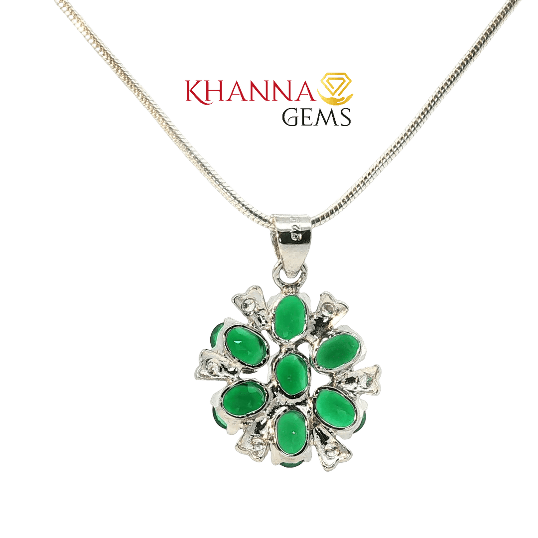 4.80/GM Onyx Zircon Pendent - N0065