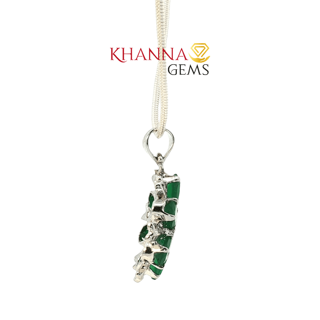 4.80/GM Onyx Zircon Pendent - N0065