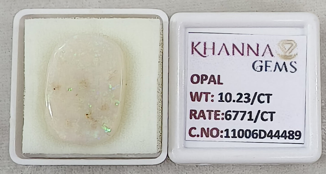 10.23/CT Natural Opal with Govt. Lab Certificate-11006D44489