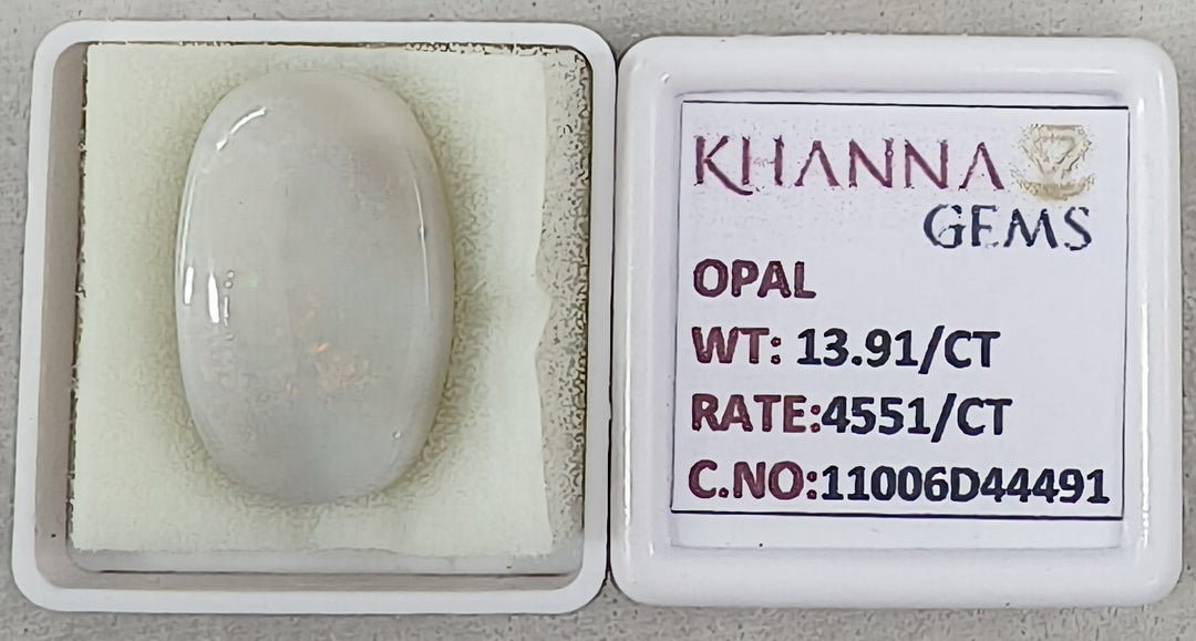13.91/CT Natural Opal with Govt. Lab Certificate-11006D44491