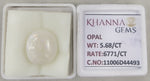 Load image into Gallery viewer, 5.68/CT Natural Opal with Govt. Lab Certificate-11006D44493