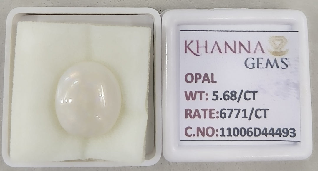 5.68/CT Natural Opal with Govt. Lab Certificate-11006D44493