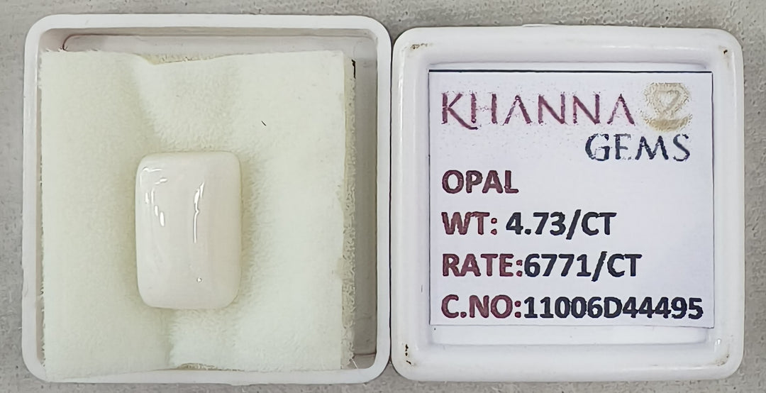 4.73/CT Natural Opal with Govt. Lab Certificate-11006D44495