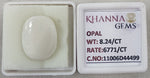 Load image into Gallery viewer, 8.24/CT Natural Opal with Govt. Lab Certificate-11006D44499