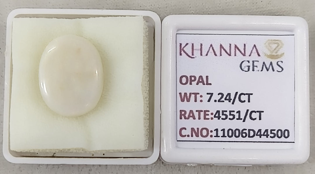 7.24/CT Natural Opal with Govt. Lab Certificate-11006D44500
