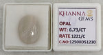 Load image into Gallery viewer, 7.41/CT Natural FIRE OPAL with Govt. Lab Certificate - 12786D52521
