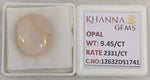 Load image into Gallery viewer, 9.45/CT Natural FIRE OPAL with Govt. Lab Certificate-12632D51741