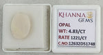 Load image into Gallery viewer, 4.83/CT Natural FIRE OPAL with Govt. Lab Certificate-12632D51748