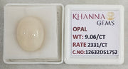 9.06/CT Natural FIRE OPAL with Govt. Lab Certificate-12632D51752