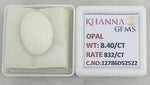 Load image into Gallery viewer, 8.40/CT Natural FIRE OPAL with Govt. Lab Certificate - 12786D52522