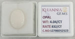 Load image into Gallery viewer, 4.40/CT Natural FIRE OPAL with Govt. Lab Certificate - 12786D52523
