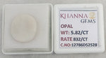 Load image into Gallery viewer, 5.82/CT Natural FIRE OPAL with Govt. Lab Certificate - 12786D52528