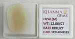 Load image into Gallery viewer, 12.08/CT Natural Opal with Govt. Lab Certificate-12214D49533