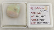 10.13/CT Natural Opal with Govt. Lab Certificate-12214D49535