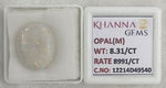 Load image into Gallery viewer, 8.31/CT Natural Opal with Govt. Lab Certificate-12214D49540