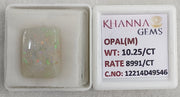 10.25/CT Natural Opal with Govt. Lab Certificate-12214D49546