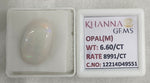 Load image into Gallery viewer, 6.6/CT Natural Opal with Govt. Lab Certificate-12214D49551